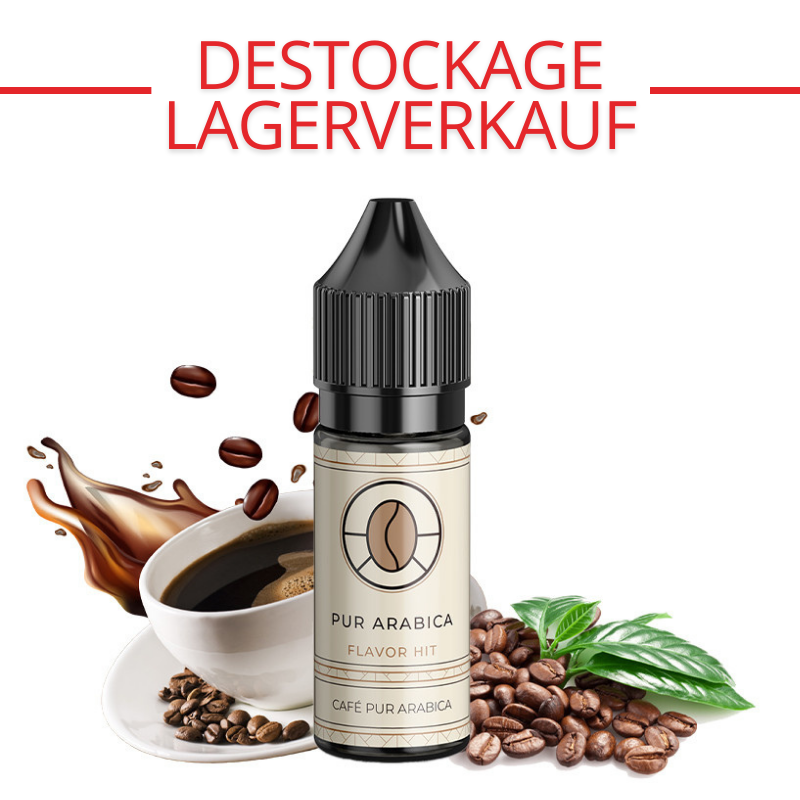 E-Liquid Pur Arabica (Kaffee) - Flavor Hit | 10ml