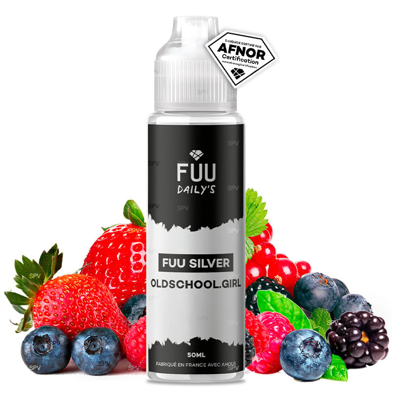 E-Liquid Old School Girl - Original Silver by The Fuu 50ml