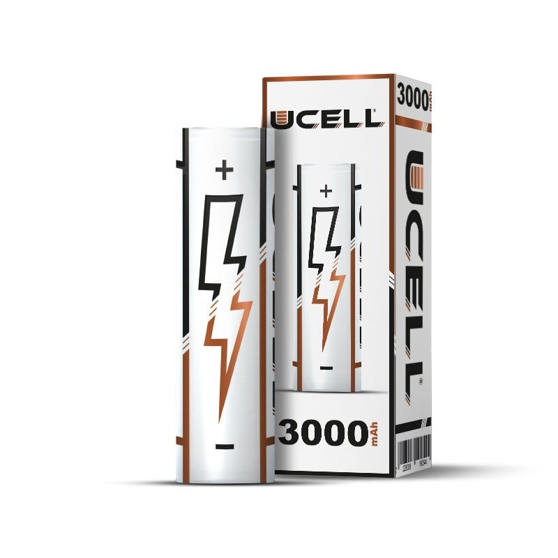 18650 Battery - 3000mAh - 30A - Ucell