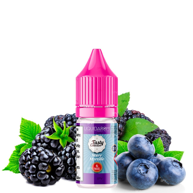 E-liquid Brombeere Heidelbeere - Tasty by LiquidArom | 10 ml