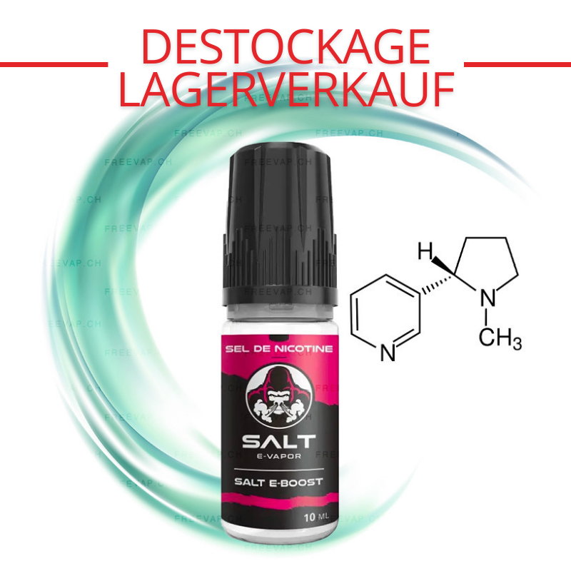 Booster de nicotine Salt e-boost by salt e vapor 50PG 50VG 20mg