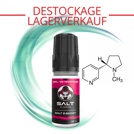 Booster nicotine 20mg Salt E-Boost by Salt-E-Vapor (50% PG - 50% VG) | 10ml