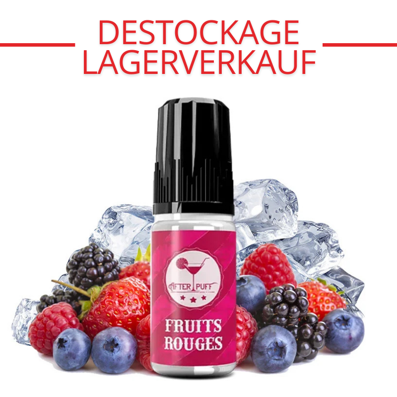 E-Liquide sels de nicotine Fruits Rouges After Puff 10 ml