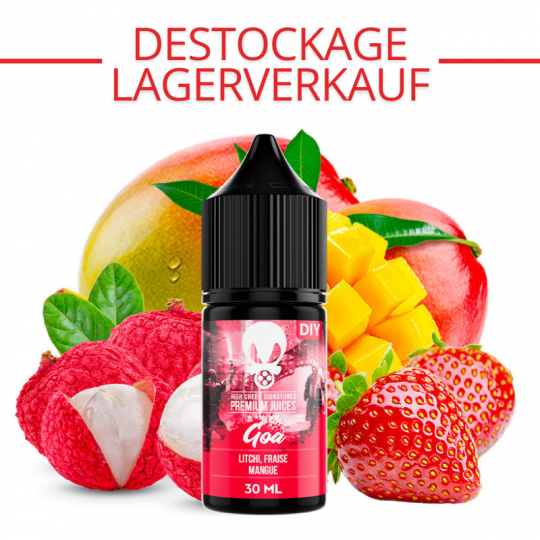 DIY Aroma-Konzentrat Goa (Litschi, Erdbeere & Mango) - High Creek DIY | 30 ml