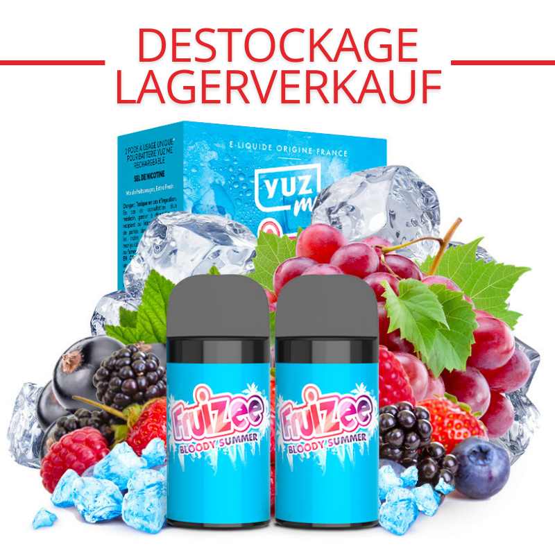 Kartuschen Yuz Me - Bloody Summer - Yuz by Eliquid France | 2er Pack