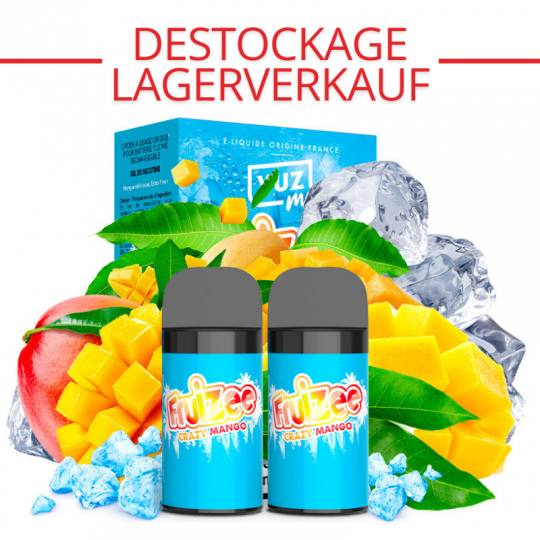 Kartuschen Yuz Me - Crazy Mango - Yuz by Eliquid France | 2er Pack