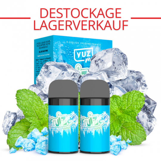 Cartouches Yuz Me - Icee Mint - Yuz by Eliquid France | Pack x2