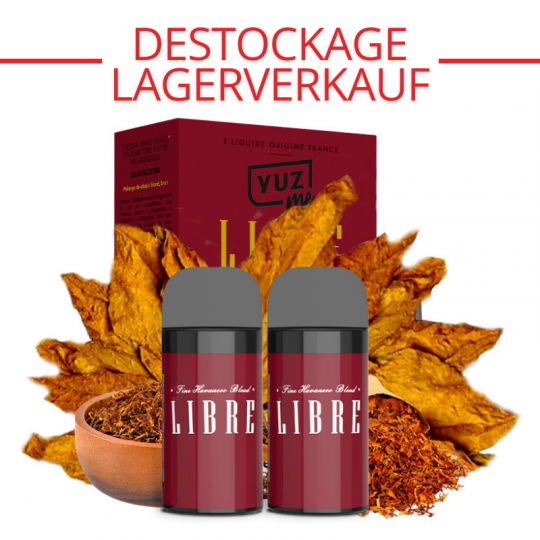 Kartuschen Yuz Me - Libre - Yuz by Eliquid France | 2er Pack