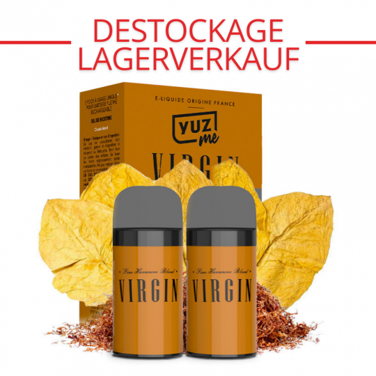 Cartouches Yuz Me - Virgin - Yuz by Eliquid France | Pack x2