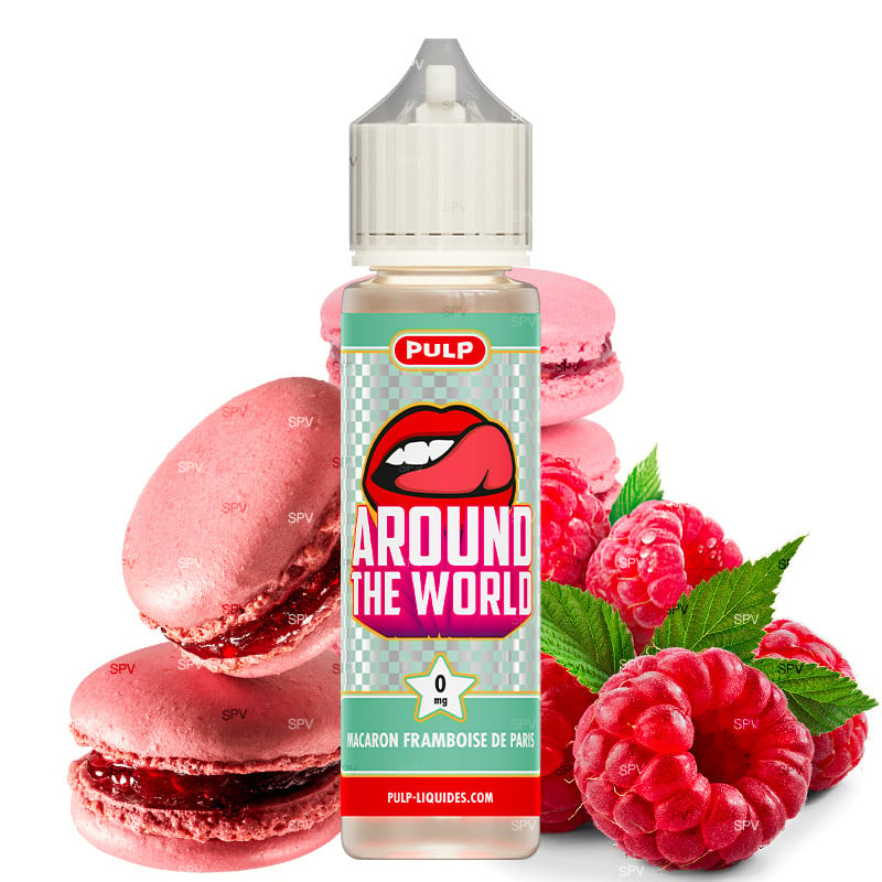 Macaron Framboise de Paris - Around The World by Pulp - 50ml