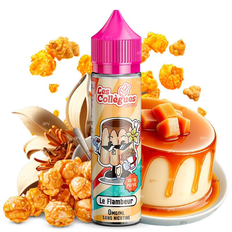 E-liquid Le Flambeur - Les Collègues by LiquidArom | 50 ml