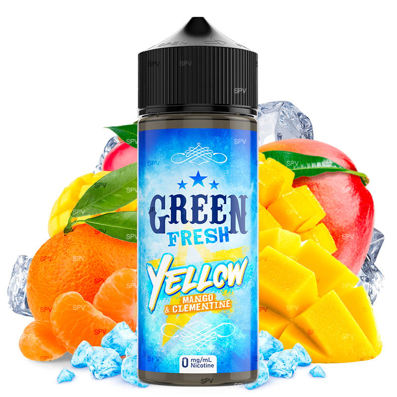 E-liquide Yellow - Green Fresh By Green Vapes X Fruizee | 100 ml