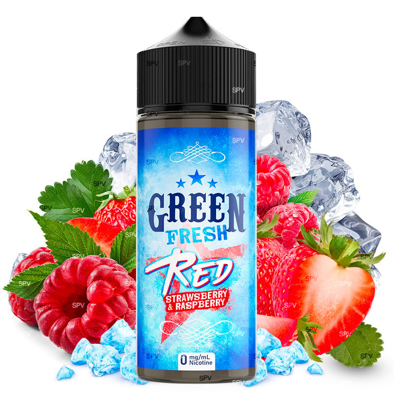 E-liquide Red - Green Fresh By Green Vapes X Fruizee | 100 ml