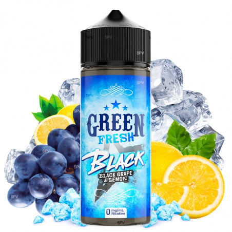 Black - Green Fresh By Green Vapes X Fruizee | 100 ml in 120 ml