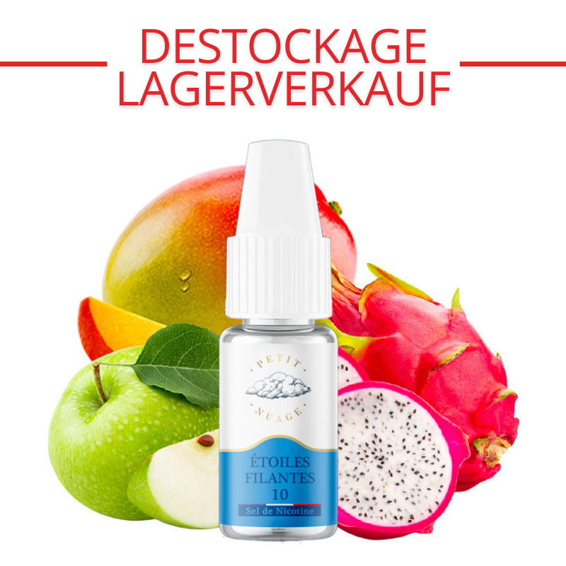 E-Liquid Etoiles Filantes (Drachenfrucht, Mango & Apfel) - Nikotinsalz - Petit Nuage | 10 ml