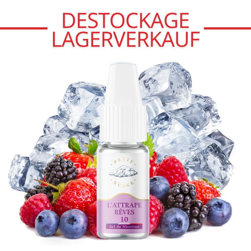 E-Liquid Traumfänger ( Rote Früchte) - Nikotinsalz - Petit Nuage | 10 ml