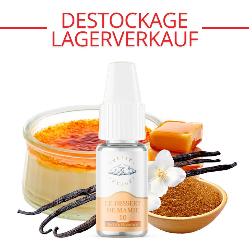 E-Liquid Oma's Dessert - Nikotinsalz - Petit Nuage | 10 ml