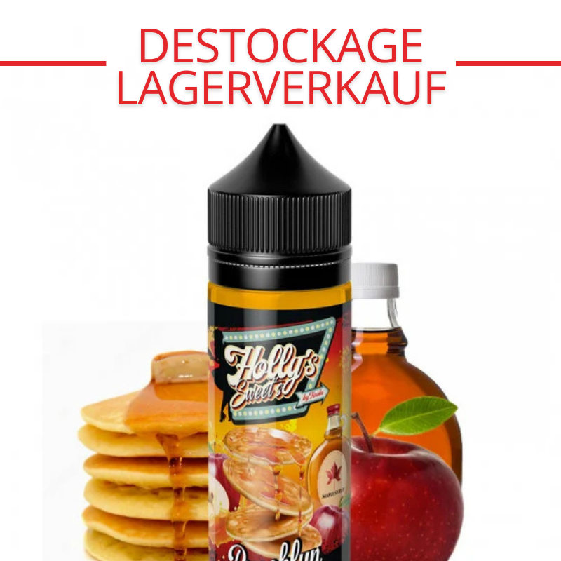 E-Liquid Brooklyn (Pfannkuchen, Ahornsirup & Apfel) - Holly's Sweet by Knoks | 50 ml "Shortfill 75 ml"