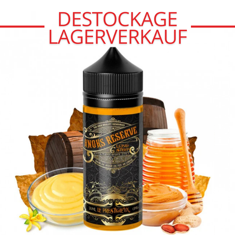 E-liquid Le Prestigieux (custard, peanut butter, honey, classic) - Knoks Reserve 50 ml