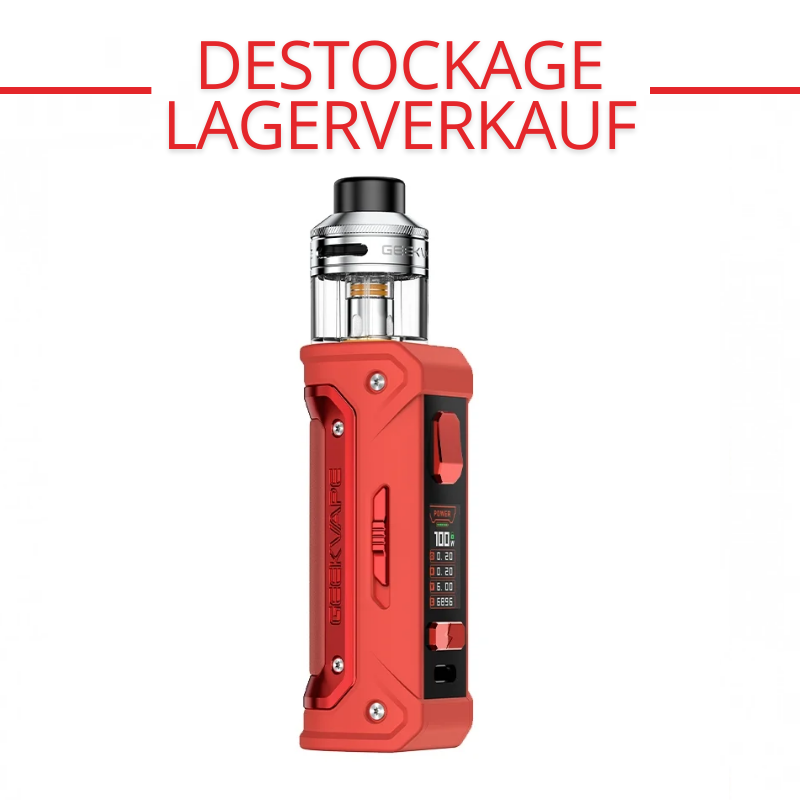 Aegis Eteno E100i Pod Kit - Geekvape - Red