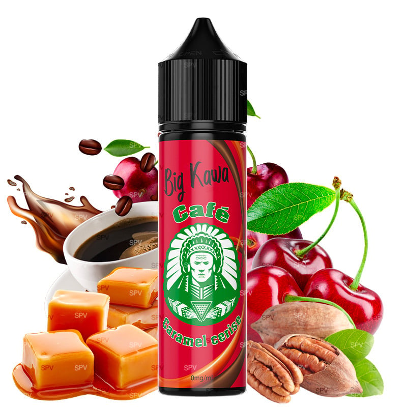 E-liquide Big Kawa Caramel Cerise - Big Kawa by Liquidelab | 50ml