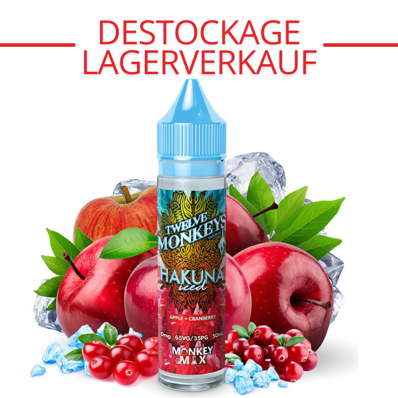 E-liquide Hakuna Iced IceAge Collection by Twelve Monkeys | 50ml