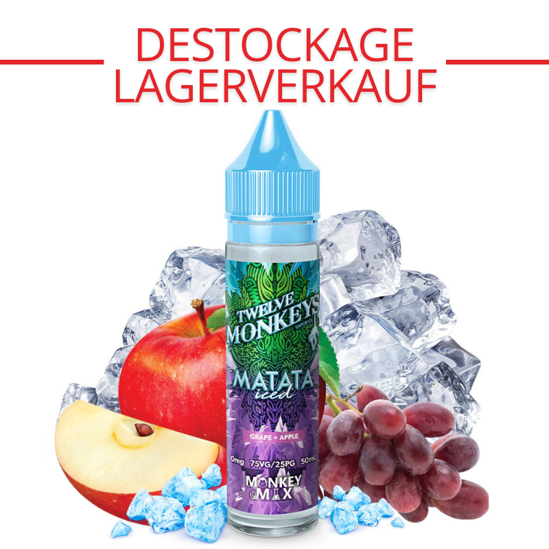 E-liquide Matata Iced IceAge Collection by Twelve Monkeys | 50ml