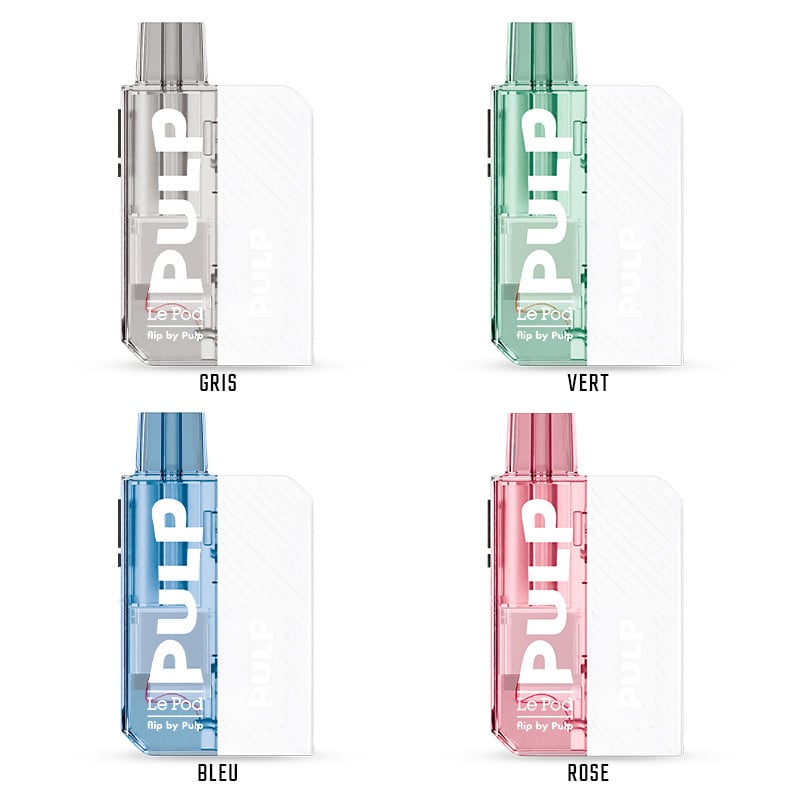 Starter Set wiederaufladbar - Le Pod Flip by Pulp - Alle Farben