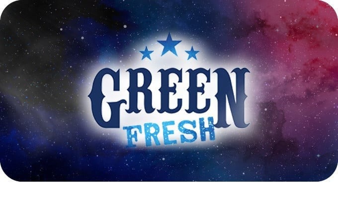 E-liquides Green Fresh 100ml | Green Vapes X Fruizee