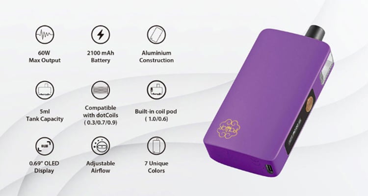 DotPod Max Specs