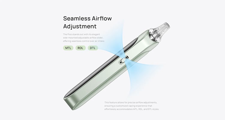 Pod Pixo airflow